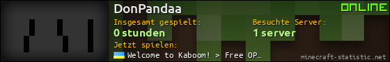 Benutzerleisten 560x90 für DonPandaa