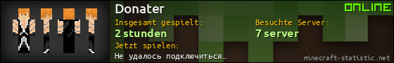 Benutzerleisten 560x90 für Donater