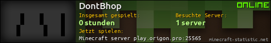 Benutzerleisten 560x90 für DontBhop