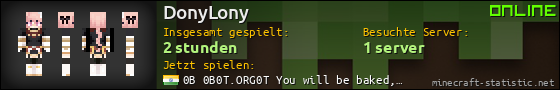 Benutzerleisten 560x90 für DonyLony