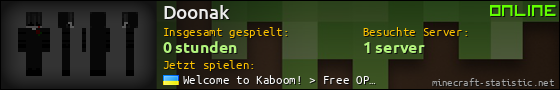 Benutzerleisten 560x90 für Doonak