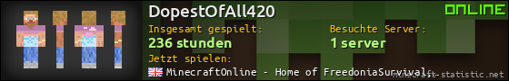 Benutzerleisten 560x90 für DopestOfAll420