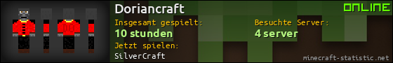 Benutzerleisten 560x90 für Doriancraft