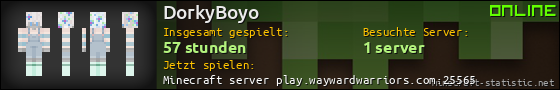 Benutzerleisten 560x90 für DorkyBoyo