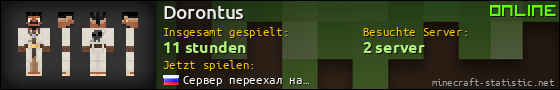 Benutzerleisten 560x90 für Dorontus