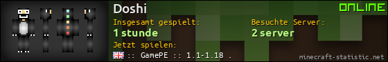 Benutzerleisten 560x90 für Doshi