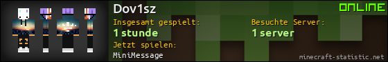Benutzerleisten 560x90 für Dov1sz
