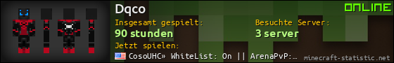 Benutzerleisten 560x90 für Dqco