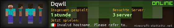 Benutzerleisten 560x90 für Dqwll