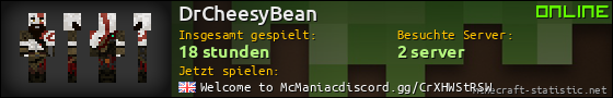 Benutzerleisten 560x90 für DrCheesyBean