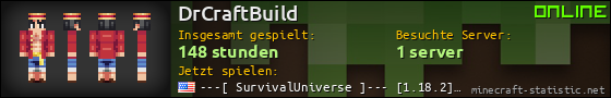 Benutzerleisten 560x90 für DrCraftBuild