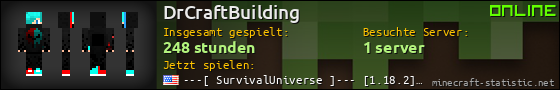 Benutzerleisten 560x90 für DrCraftBuilding