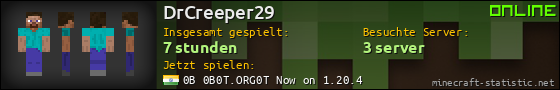 Benutzerleisten 560x90 für DrCreeper29