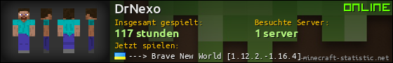 Benutzerleisten 560x90 für DrNexo