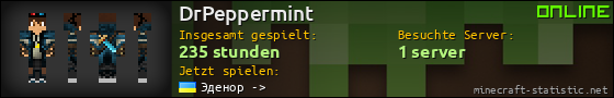 Benutzerleisten 560x90 für DrPeppermint