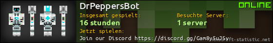 Benutzerleisten 560x90 für DrPeppersBot