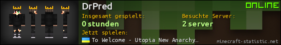 Benutzerleisten 560x90 für DrPred