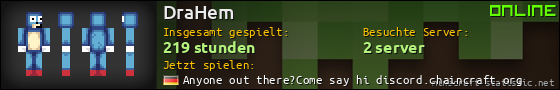 Benutzerleisten 560x90 für DraHem