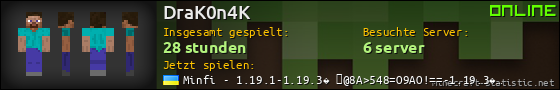 Benutzerleisten 560x90 für DraK0n4K