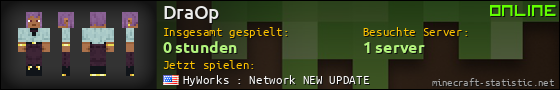 Benutzerleisten 560x90 für DraOp