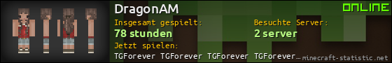 Benutzerleisten 560x90 für DragonAM