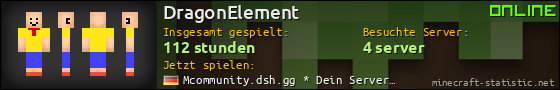 Benutzerleisten 560x90 für DragonElement