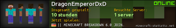 Benutzerleisten 560x90 für DragonEmperorDxD