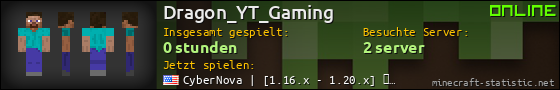 Benutzerleisten 560x90 für Dragon_YT_Gaming