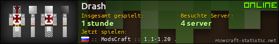 Benutzerleisten 560x90 für Drash