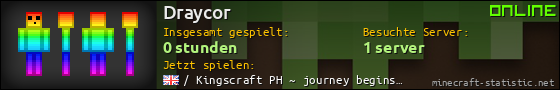 Benutzerleisten 560x90 für Draycor