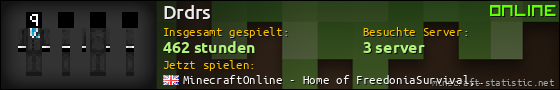 Benutzerleisten 560x90 für Drdrs