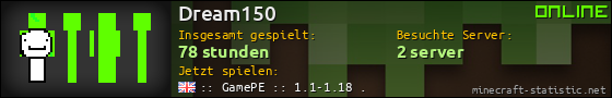Benutzerleisten 560x90 für Dream150