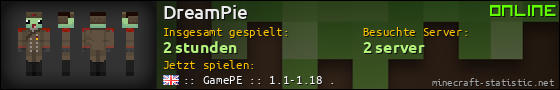 Benutzerleisten 560x90 für DreamPie