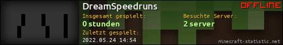 Benutzerleisten 560x90 für DreamSpeedruns