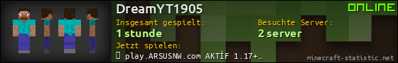 Benutzerleisten 560x90 für DreamYT1905