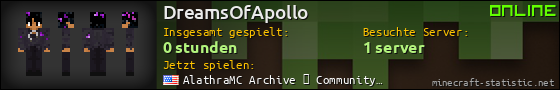 Benutzerleisten 560x90 für DreamsOfApollo