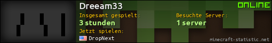 Benutzerleisten 560x90 für Dreeam33