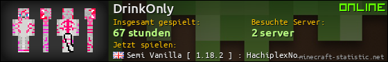 Benutzerleisten 560x90 für DrinkOnly