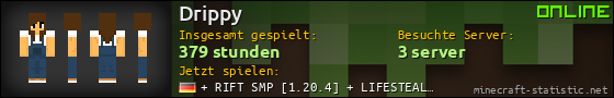 Benutzerleisten 560x90 für Drippy