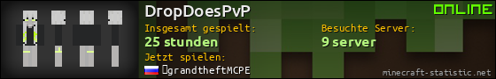 Benutzerleisten 560x90 für DropDoesPvP