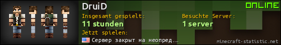 Benutzerleisten 560x90 für DruiD