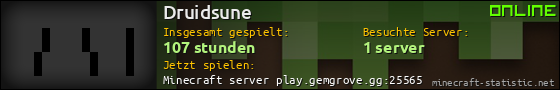 Benutzerleisten 560x90 für Druidsune