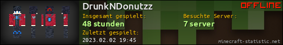 Benutzerleisten 560x90 für DrunkNDonutzz