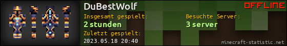 Benutzerleisten 560x90 für DuBestWolf