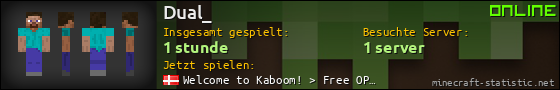 Benutzerleisten 560x90 für Dual_
