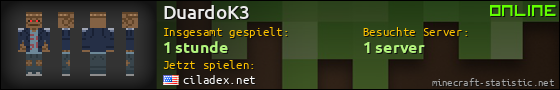 Benutzerleisten 560x90 für DuardoK3