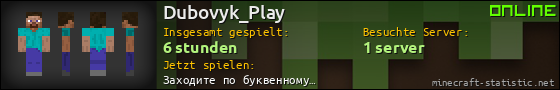 Benutzerleisten 560x90 für Dubovyk_Play