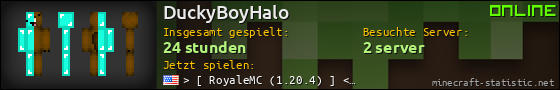 Benutzerleisten 560x90 für DuckyBoyHalo