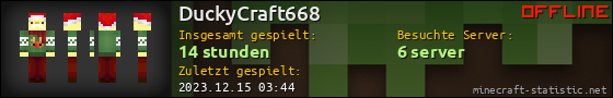 Benutzerleisten 560x90 für DuckyCraft668