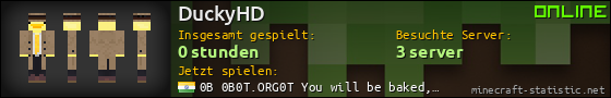 Benutzerleisten 560x90 für DuckyHD